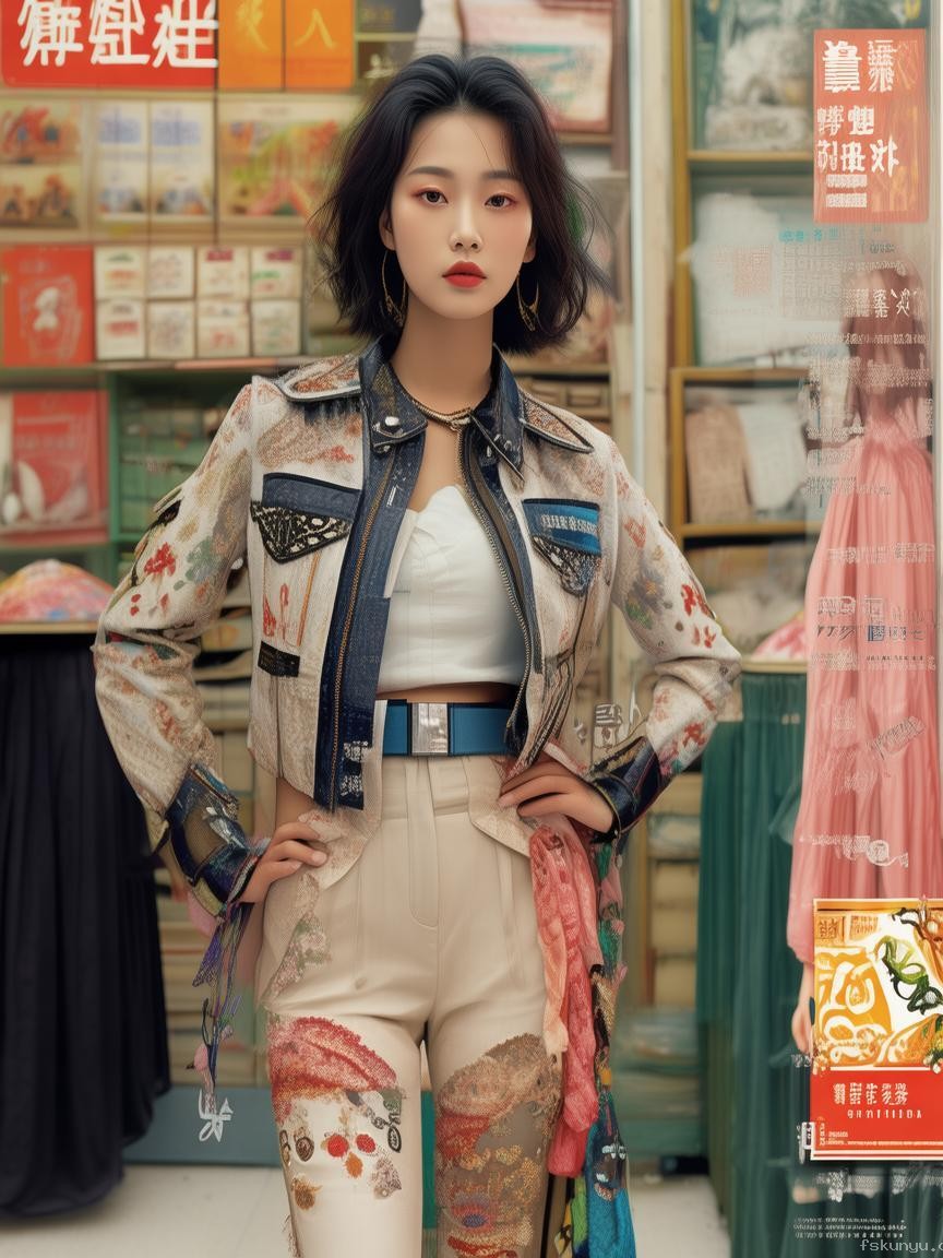 一秒Get宋雨琦的千禧辣妹风VS传统时尚风格